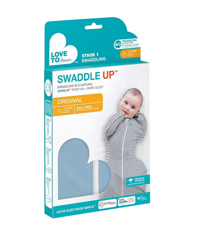 Love to Dream Swaddle UP, Baby Sleep Sack, Self-Soothing Swaddles - Image 5