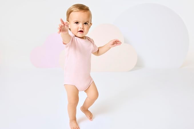 HUGGIES Unisex-Baby 6-Pack Basic Bodysuit - Image 5