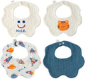 4 Pack Baby Bandana Bibs by Unknown