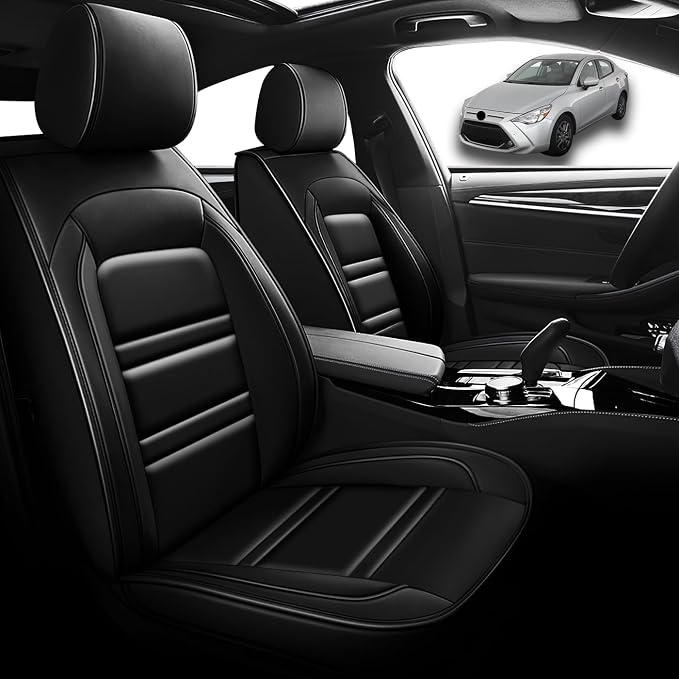 Seat Cover for Toyota Yaris 2007-2020 | Car Seat Covers Front Seats, Waterproof - Image 2