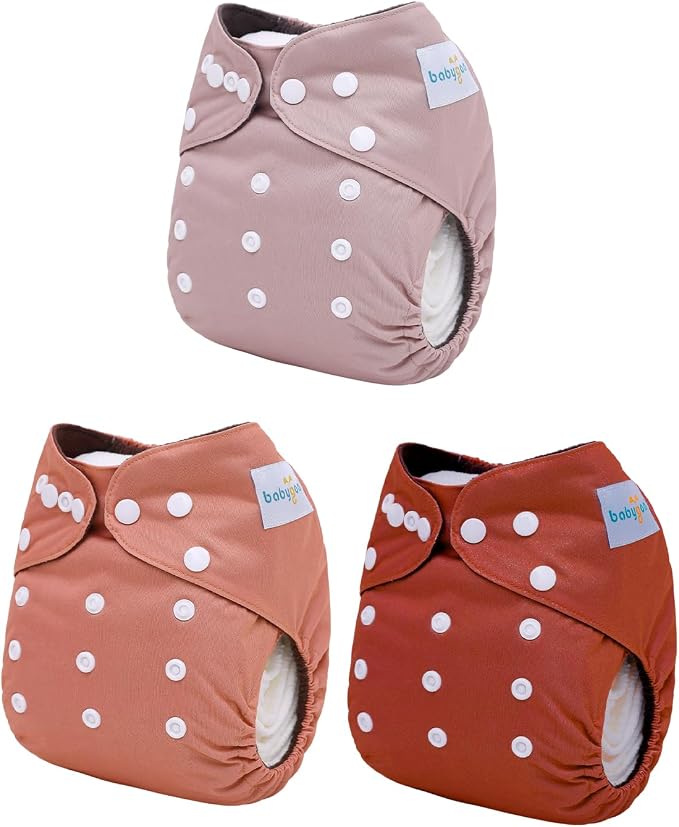 babygoal Reusable Charcoal Cloth Diapers - Image 2