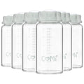 COMI Natural Glass Baby Bottle, Standard Neck Breastmilk Storage Bottle by COMI