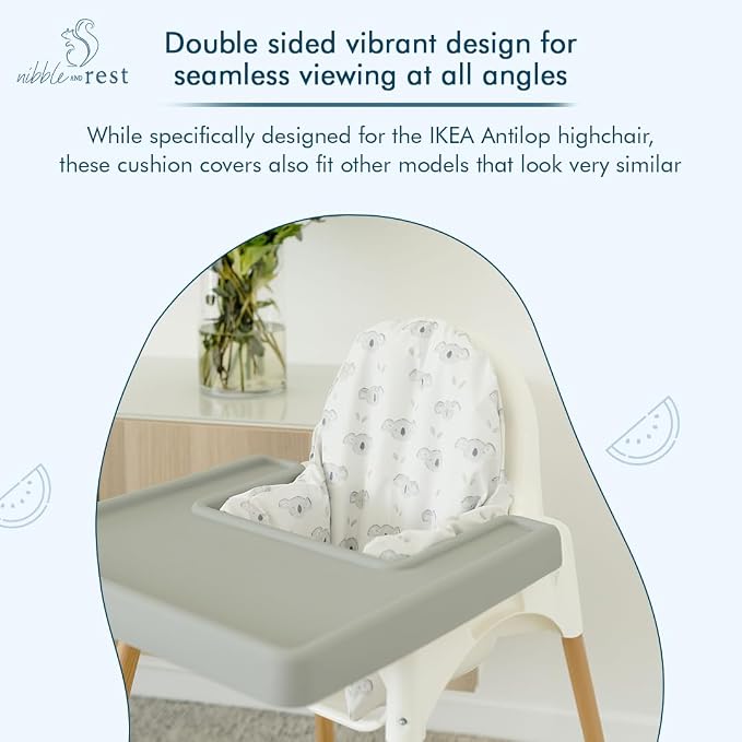 Nibble and Rest Highchair Cushion Cover - Image 5