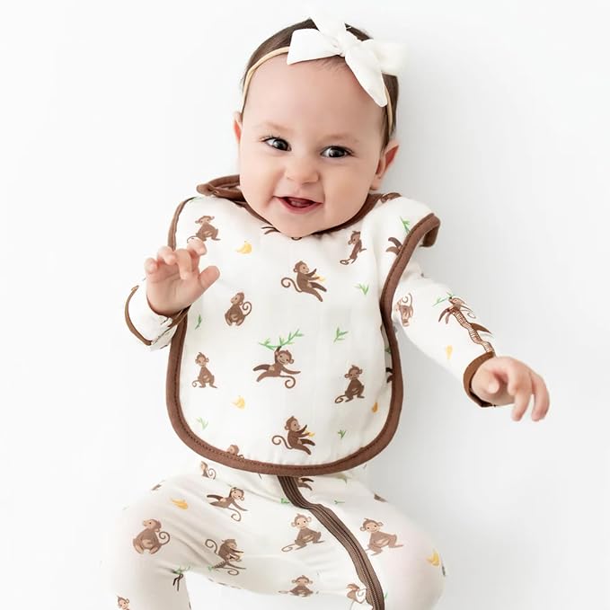 Bamboo Little Soft Baby Footie Pajamas, Baby Clothes, Newborn Sleepers - Image 7
