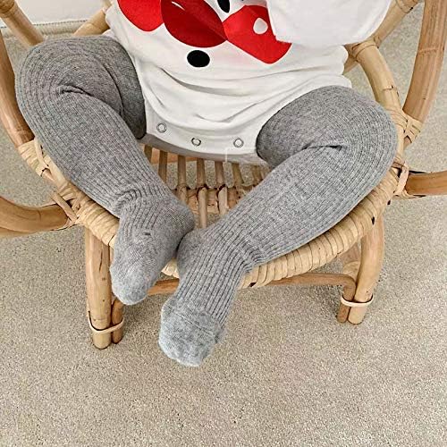 CECORC Baby Girls Tights Toddler Cable Knit Leggings Thick Cotton Infant - Image 7