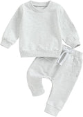 Tiaham Baby Boy Clothes Girl Outfits Fashion Sweatshirt Sweat Pant Kids Toddler by Tiacham