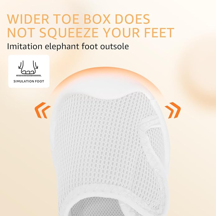 Baby Boys Girls First Walking Shoes Wide Toe Box Infant Sneakers Lightweight - Image 6