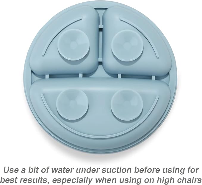 PandaEar Divided Unbreakable Silicone Baby and Toddler Plates - Image 4