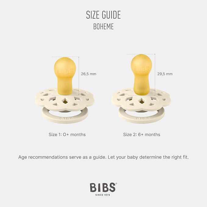 BIBS Boheme BPA-Free Pacifier Set - Image 3