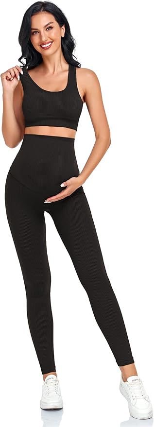 Women's Maternity 2 Piece Outfit Set - Image 2