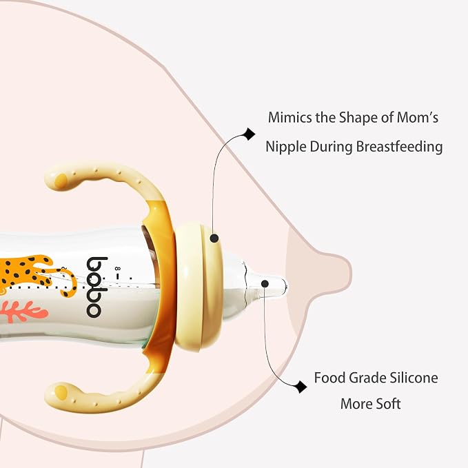 YOHKOH Natural Glass Baby Bottle - Image 5