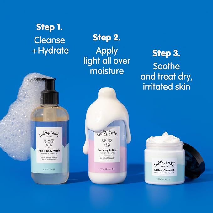 TUBBY TODD 3-Step Baby Bath & Skincare Routine - Image 3
