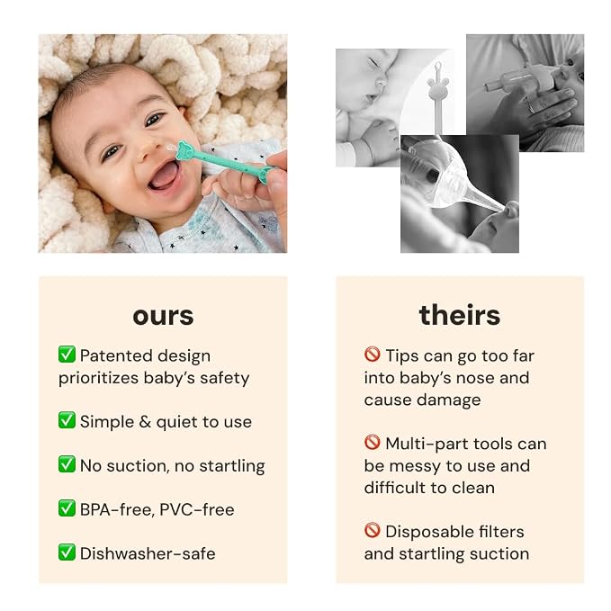 oogiebear Baby Nose Cleaner & Ear Wax Removal Tool - Image 4