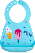 Nuby On The Go Silicone 3D Bib by NubyUSA