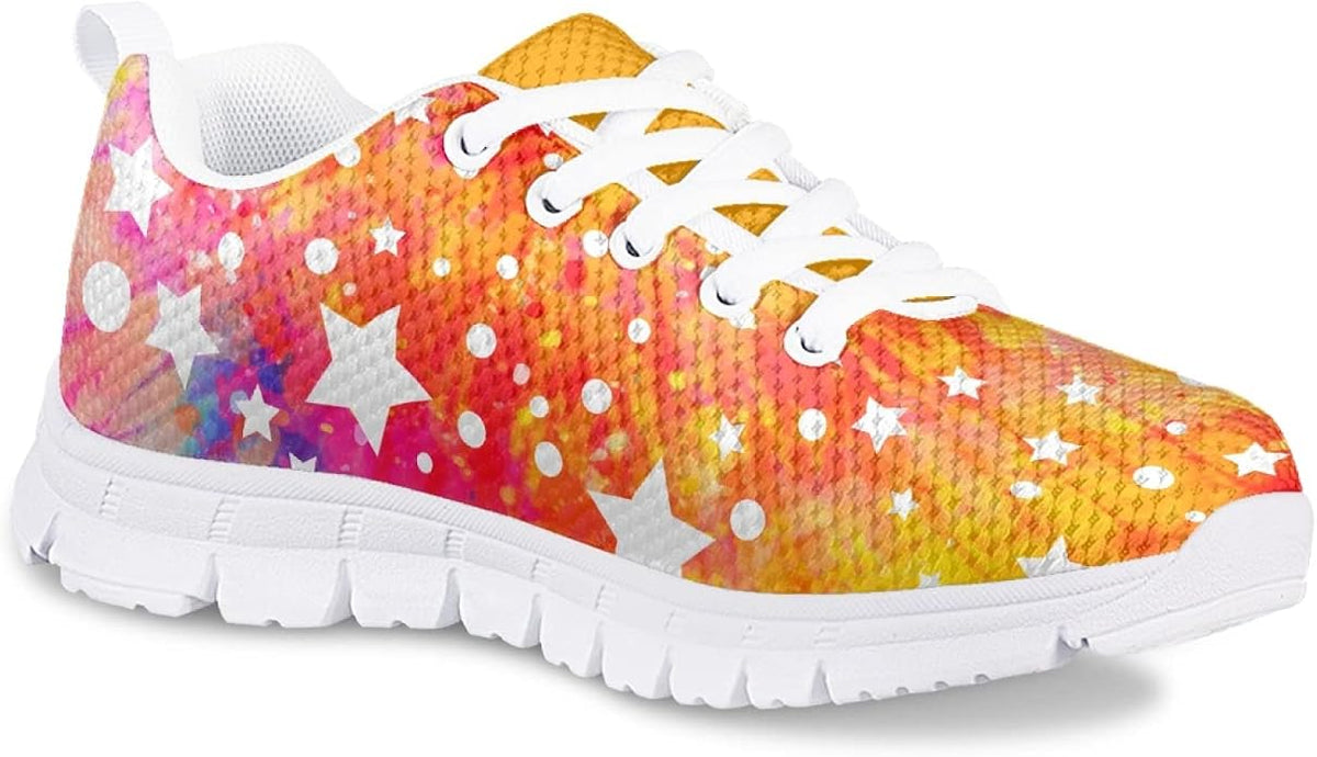 MARSVOVO First Shoes for Walking Boy Girl Athletic Lightweight Flexible Lace-up - Image 4