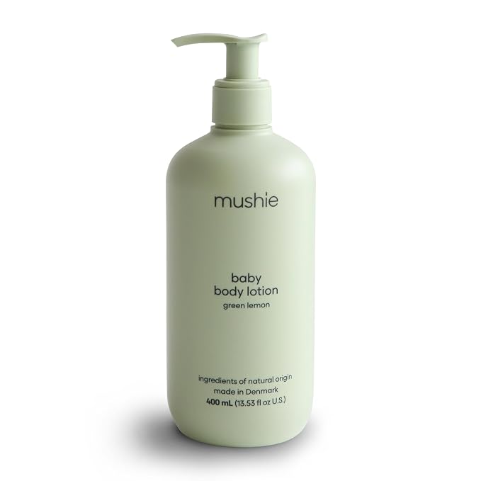 mushie Baby Organic Body Lotion | Moisturize, and Hydrates Dry Skin | Made in by mushie