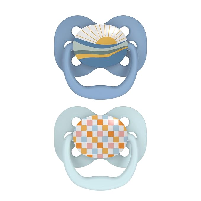 Dr. Brown's Advantage Baby Pacifier, Fully Symmetrical Soother by DrBrowns