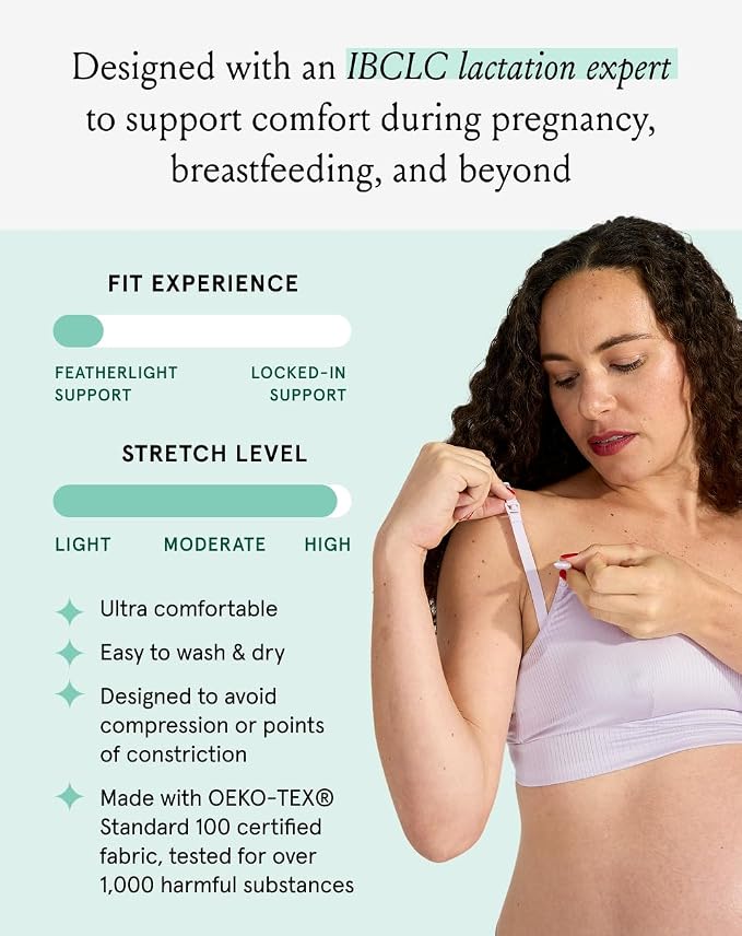 Bodily Everything Bra for Pregnancy, Nursing & Breastfeeding, Maternity & Sleep - Image 2
