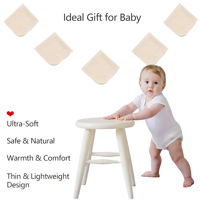 Organic Cotton Baby Washcloths - Image 7
