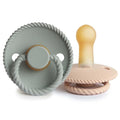 FRIGG Rope Natural Rubber Baby Pacifier | Made in Denmark | BPA-Free by mushie