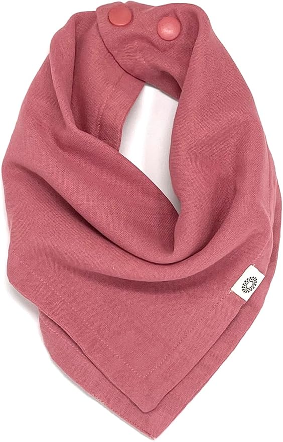 Kishu Baby Indi Organic Baby Bandana Bibs – Fairtrade 4-Way Reversible Drool by KishuBaby