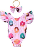 Toddler Girl Baby Ruffles Mermaid Fish Scale Swimsuit One Piece Swimwear by Hiha