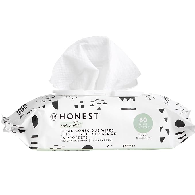 The Honest Company Clean Conscious Multi-Use Wipes Hypoallergenic and Unscented by TheHonestCompany
