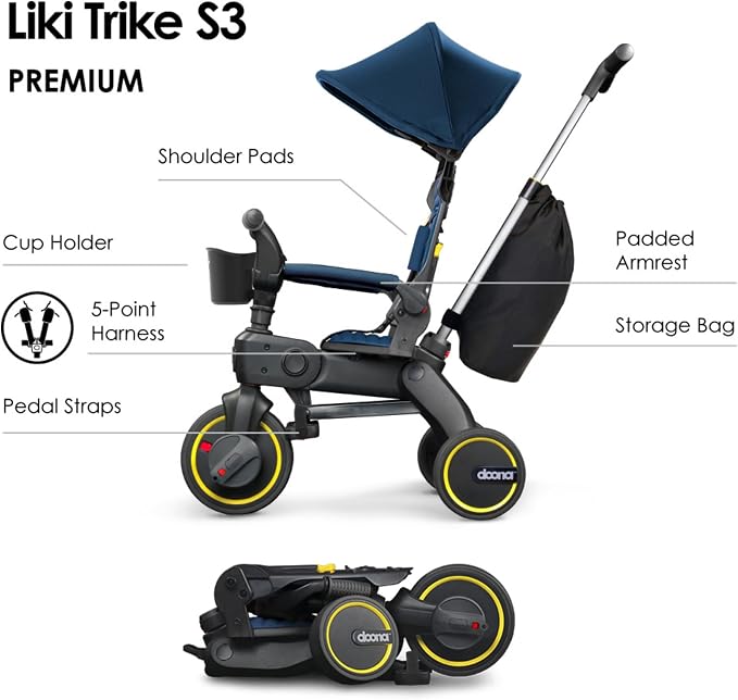 Doona Liki Trike S3, Royal Blue - Image 2