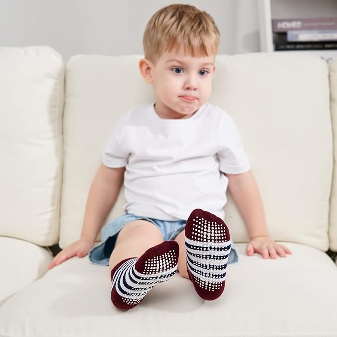 Zaples Baby Non Slip Grip Ankle Socks - Image 2