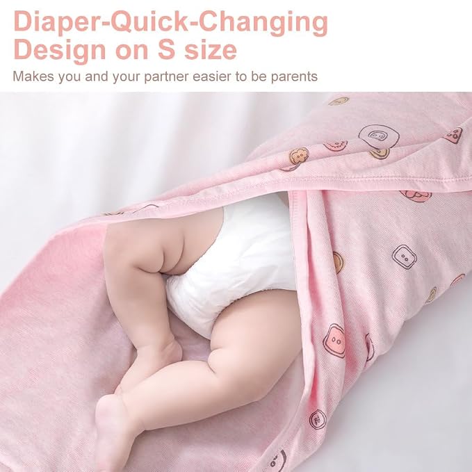 Premium Soft Cotton Baby Swaddle Blankets, Unisex Baby Blanket Wrap - Image 6