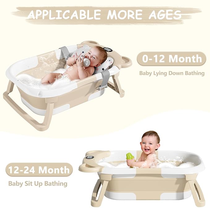 MoreFeel Collapsible Baby Bathtub - Image 4