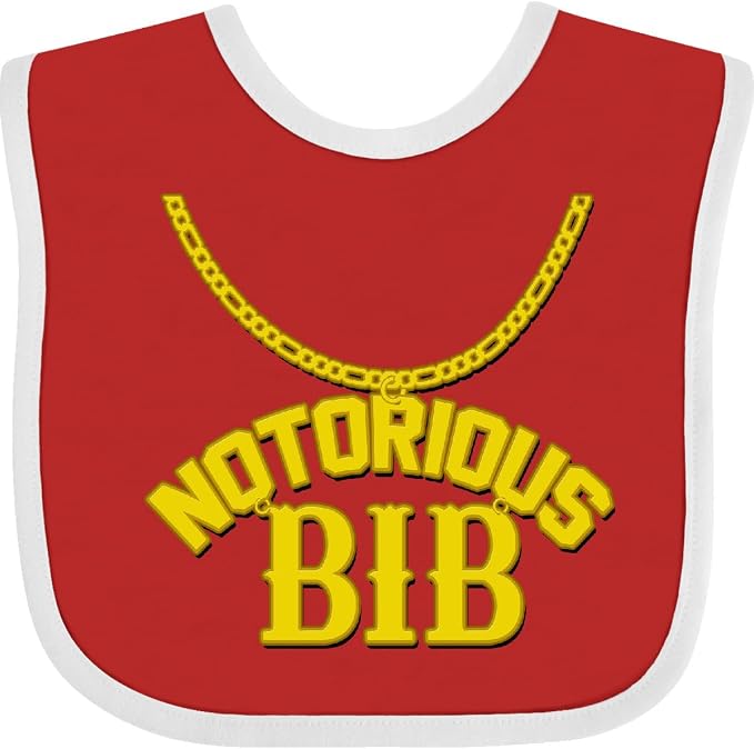 inktastic Notorious Bib Baby Bib by Inktastic