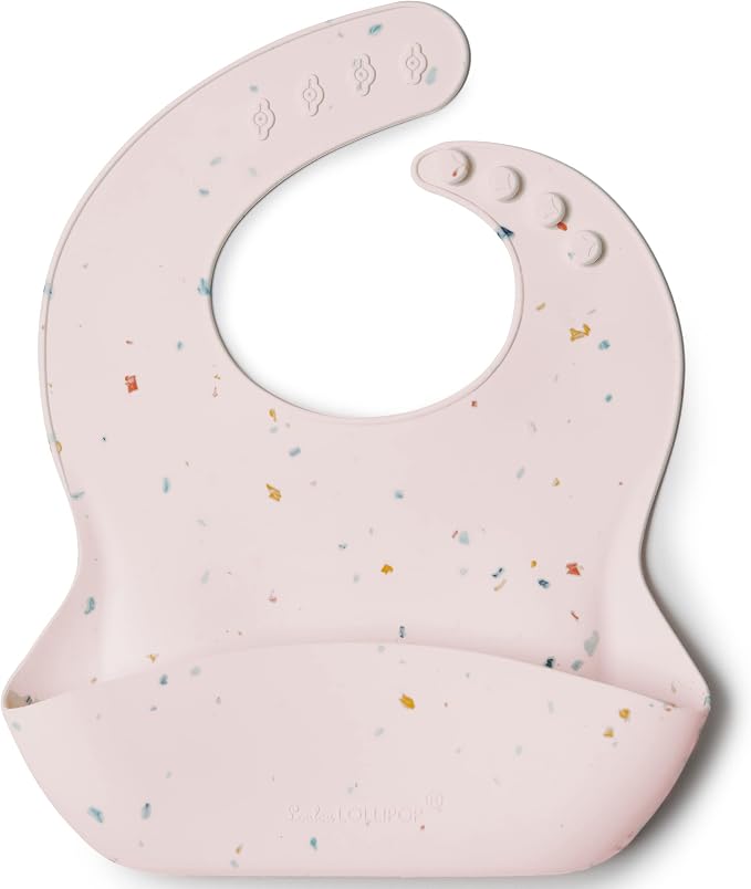 Loulou Lollipop Soft, Waterproof Silicone Feeding Bib by LoulouLollipop