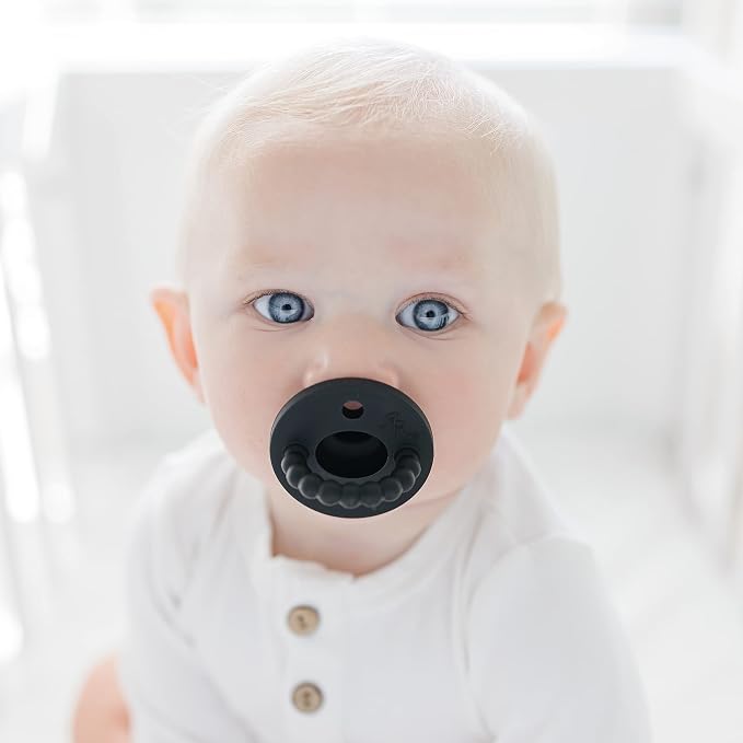 Ryan & Rose Cutie PAT Pacifier Teether 3 Pack and Flex Clip - Image 3