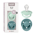 BIBS De Lux Baby Pacifier 2-Pack | Made in Denmark | BPA Free Dummy Soother by BIBS