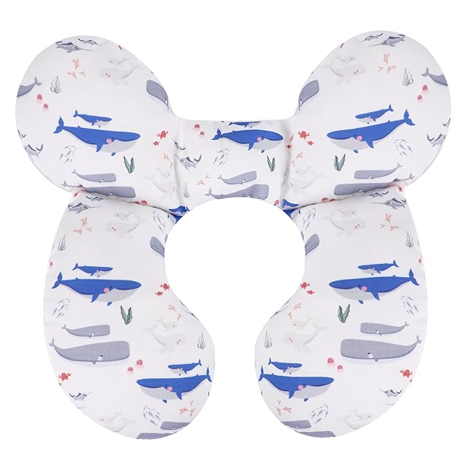 KAKIBLIN Baby Travel Pillow, Upgraded Baby Neck Pillows by KAKIBLIN