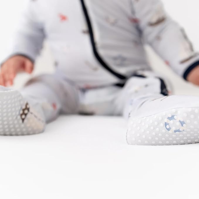 Bamboo Little Soft Baby Footie Pajamas, Baby Clothes, Newborn Sleepers - Image 7
