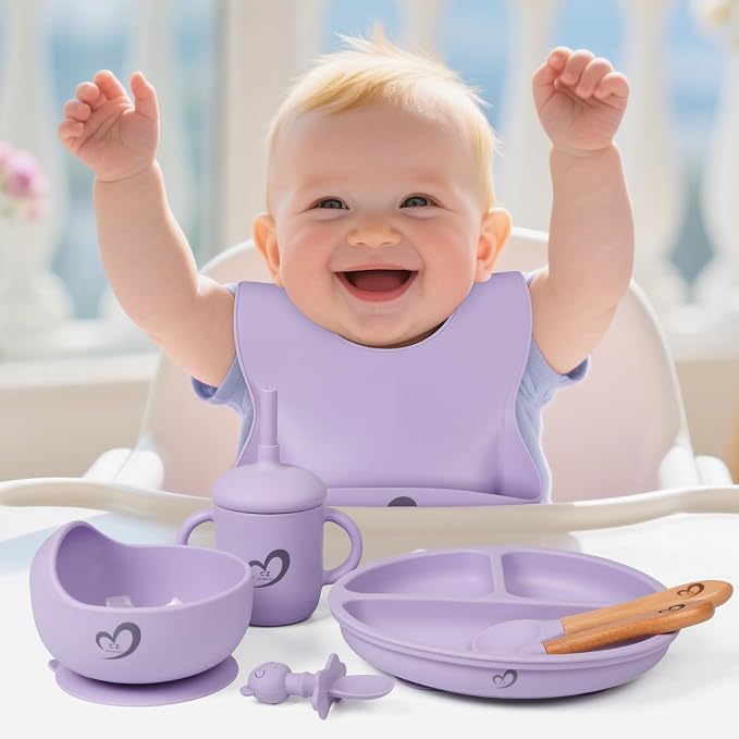 Silicone Baby Feeding Set Essentials, Baby Led Weaning Supplies, Baby Spoons - Image 8