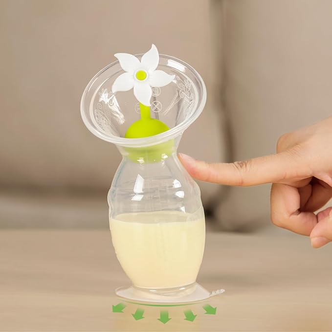 Haakaa Manual Breast Pump Silicone Breast Pump Milk Saver Milk Pump - Image 5