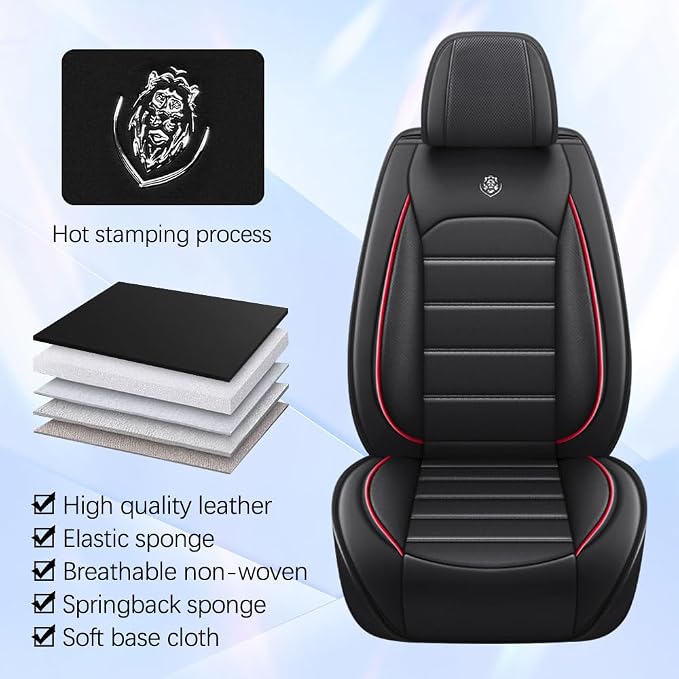 Leather Seat Cover for Ford Edge 2010-2026, Waterproof Soft Seat Covers - Image 5