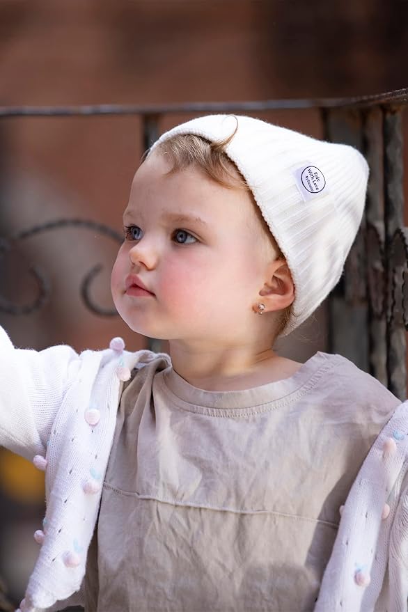 Baby Beanie Toddler Winter Hat Infant Babies Newborn Kids Beanies Knit Hats - Image 3