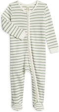Colored Organics Baby Zip-Up Footed Sleeper by ColoredOrganics