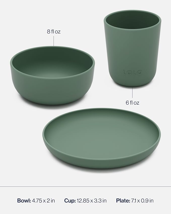 Lalo Big Bites Kids Dinnerware Full Set - Image 4