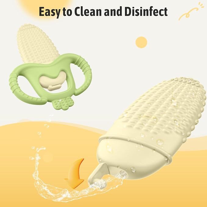 akolik Baby Teething Toys, Baby Frozen Teething Relief, BPA Free Infant Chew - Image 5