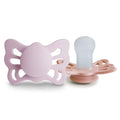 FRIGG Butterfly Anatomical SilkySoft Silicone Baby Pacifier | Made in Denmark | by mushie