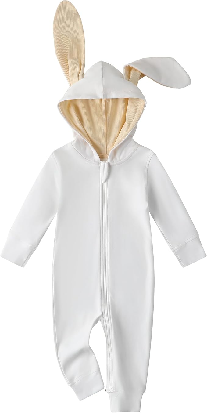 Owlivia Organic Cotton Baby Boy Girl Zip up Sleep 'N Play Pjs, Long Sleeve by Owlivia