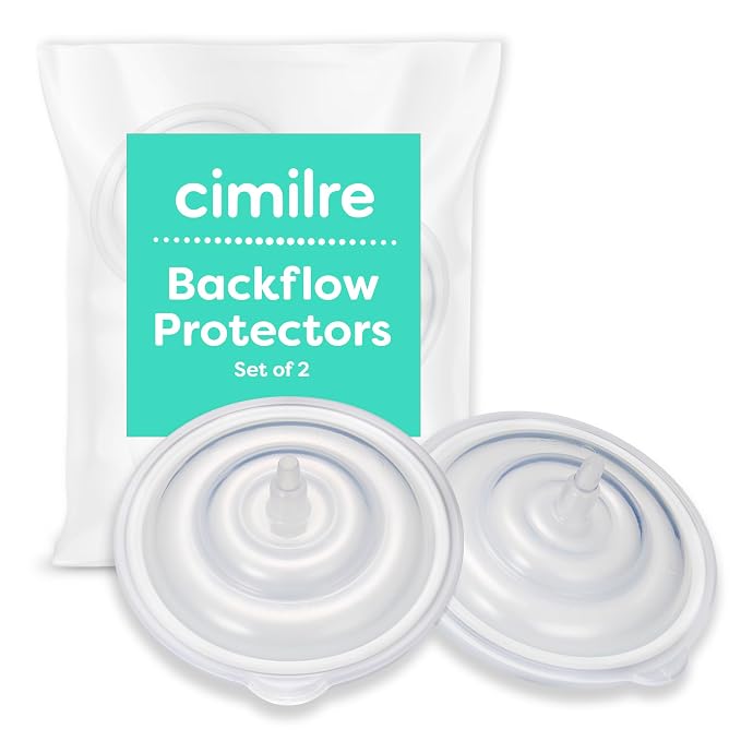 Cimilre Backflow Protectors, Silicone Backflow Protector Membrane Keeps Air by CimilreBreastPumpsUSA
