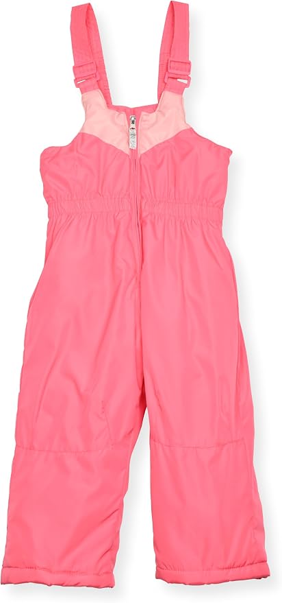 Arctic Quest Little Girls Bib Snow Pants and Ski Jacket Water-Resistant Snowsuit - Image 3