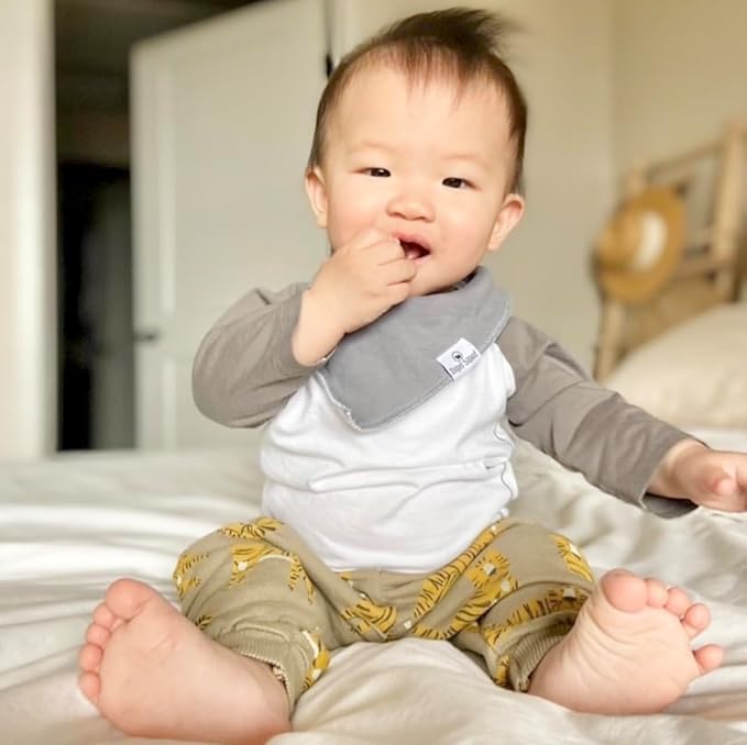 DiaperSquad's Baby Bibs for Drooling and Teething, Bibs for Boys, Baby Girl - Image 7