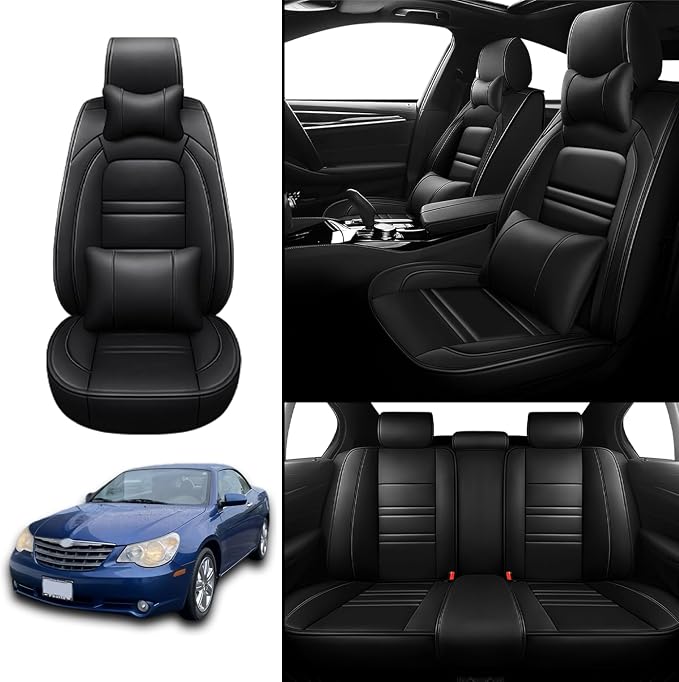 Car Seat Covers for Chrysler Car Sebring 2000-2010 | 5-Seats Seat Covers - Image 2